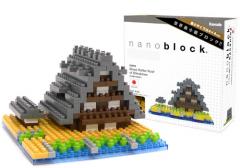 KAWADA NANOBLOCK 積木 白川鄉合掌村 (